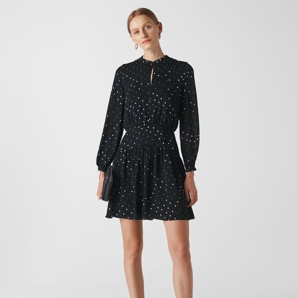 Whistles Dresses New Whistles Millie Star Print Dress Poshmark
